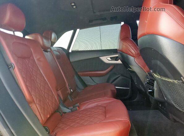 WA1CWAF11LD023005 2020 AUDI SQ8 Black უკანა სალონის ხედი