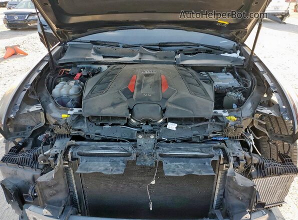 WA1CWAF11LD023005 2020 AUDI SQ8 Black ძრავის განყოფილების ხედი