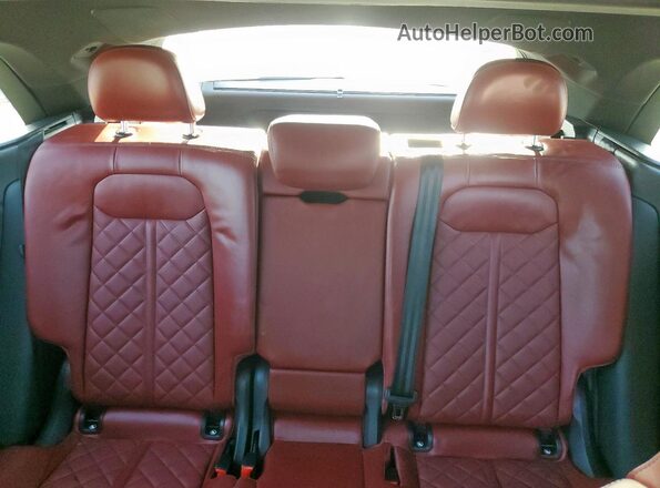 WA1CWAF11LD023005 2020 AUDI SQ8 Black უკანა სავარძლების ხედი