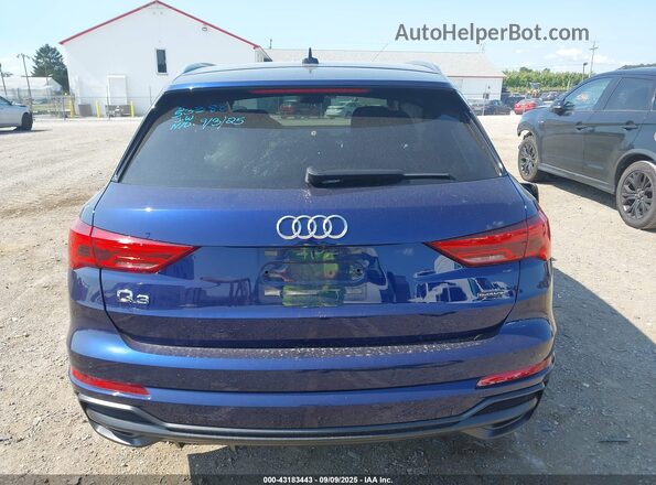 WA1DECF35N1043394 2022 AUDI Q3 Blue 
