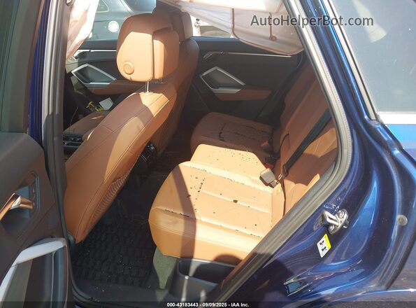 WA1DECF35N1043394 2022 AUDI Q3 Blue Вид наклейки з VIN-кодом