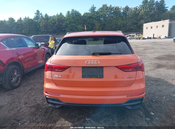 WA1DECF37M1131247 2021 AUDI Q3 Orange 