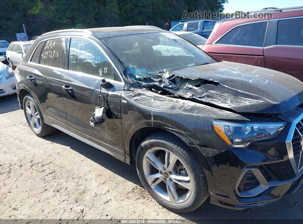 WA1DECF38N1074073 2022 AUDI Q3 Black Rear interior view
