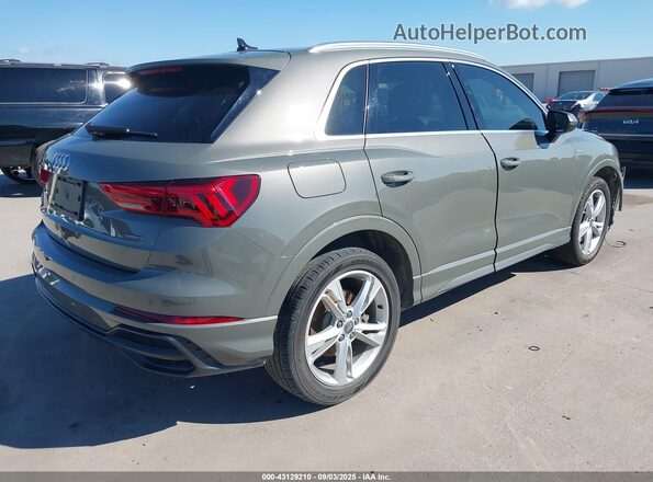WA1EECF34L1078770 2020 AUDI Q3 Gray Задня права чверть