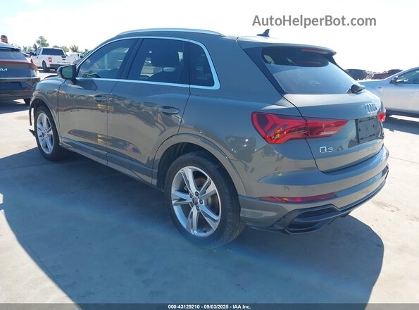 WA1EECF34L1078770 2020 AUDI Q3 Gray Задня ліва чверть
