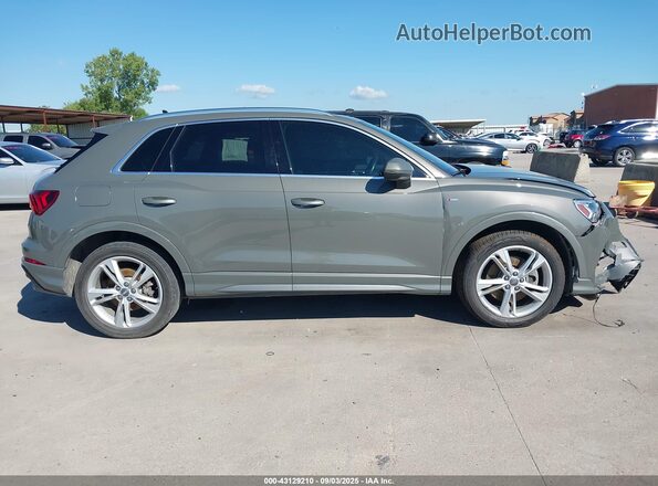 WA1EECF34L1078770 2020 AUDI Q3 Gray Вид задньої частини салону