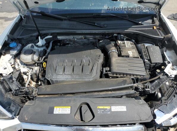 WA1EECF34N1008379 2022 AUDI Q3 White ძრავის განყოფილების ხედი