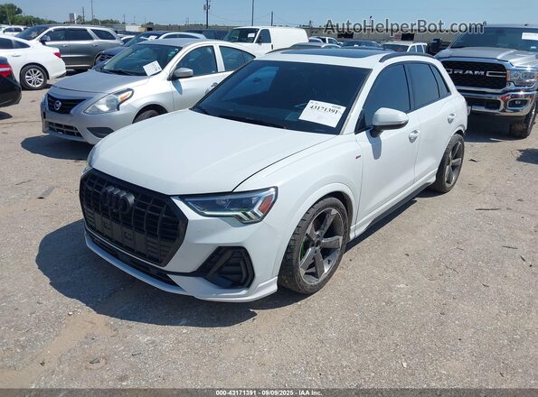 WA1EECF34P1027369 2023 AUDI Q3 White Передня ліва чверть