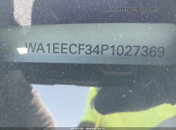 WA1EECF34P1027369 2023 AUDI Q3 White Вид підкапотного простору