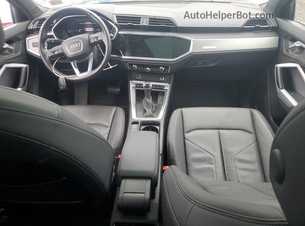 WA1EECF36M1121619 2021 AUDI Q3 Белый Вид панели приборов