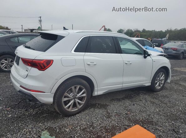 WA1EECF36M1121619 2021 AUDI Q3 Белый Задняя правая четверть