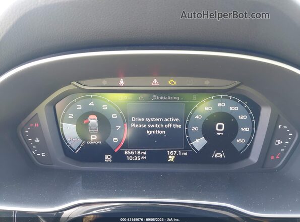 WA1EECF38L1030284 2020 AUDI Q3 Blue 