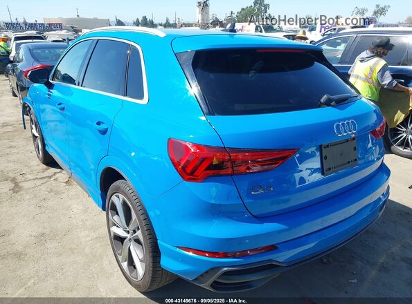 WA1EECF38L1030284 2020 AUDI Q3 Blue 