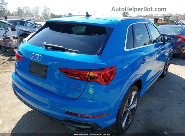 WA1EECF38L1030284 2020 AUDI Q3 Blue 
