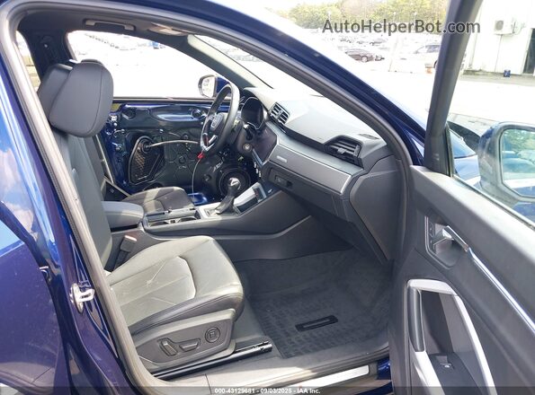 WA1EECF3XN1122726 2022 AUDI Q3 Blue Вид салону спереду