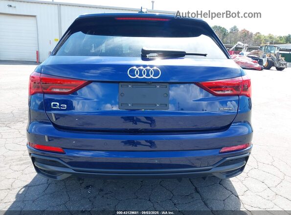 WA1EECF3XN1122726 2022 AUDI Q3 Blue 