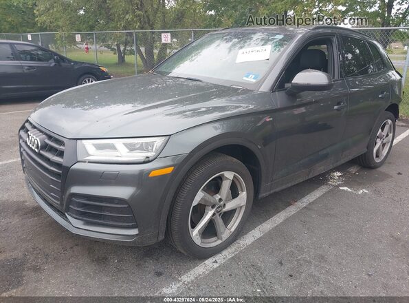 WA1ENAFYXL2090867 2020 AUDI Q5 Gray Передня ліва чверть