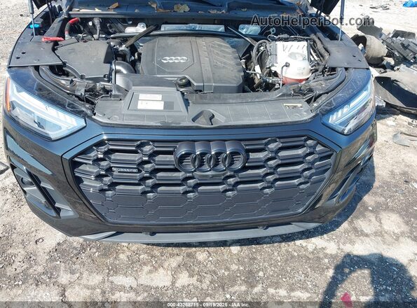 WA1FAAFY4N2057415 2022 AUDI Q5 Black Вид ззаду