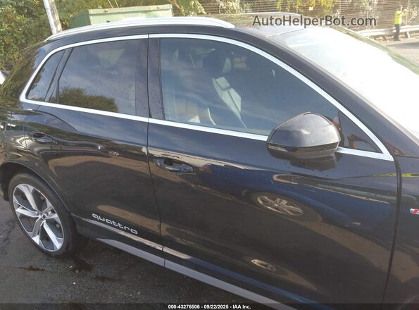 WA1FEDF31L1030167 2020 AUDI Q3 Black Rear interior view