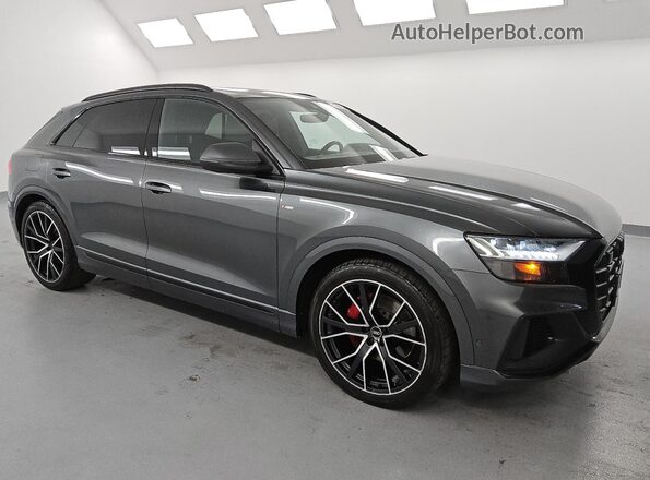 WA1FVBF13MD021974 2021 AUDI Q8 Gray წინა მარჯვენა