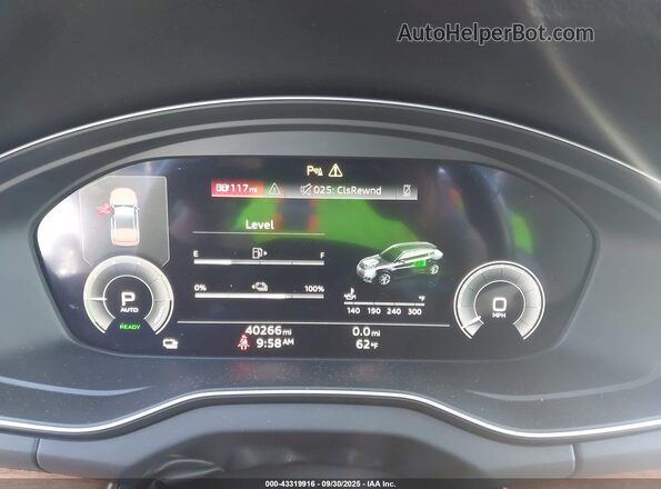 WA1G2AFY4M2065966 2021 AUDI Q5 White Vista de los asientos traseros