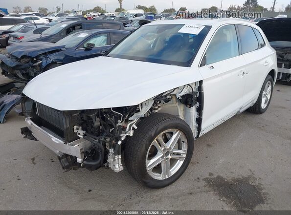 WA1G2AFY6R2121333 2024 AUDI Q5 White Առջևի ձախ երեք քառորդ տեսարան