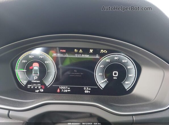 WA1G2AFY6R2121333 2024 AUDI Q5 White Հետևի նստատեղերի տեսք