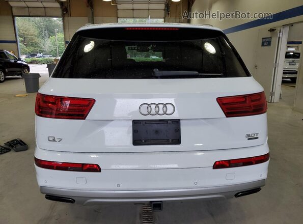WA1LAAF71JD013235 2018 AUDI Q7 White 