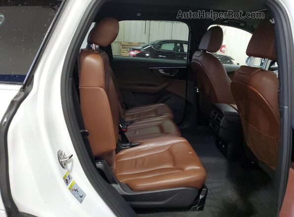 WA1LAAF71JD013235 2018 AUDI Q7 White 