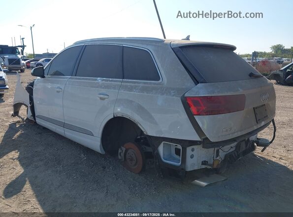 WA1LAAF72HD013805 2017 AUDI Q7 White Trasero izquierdo