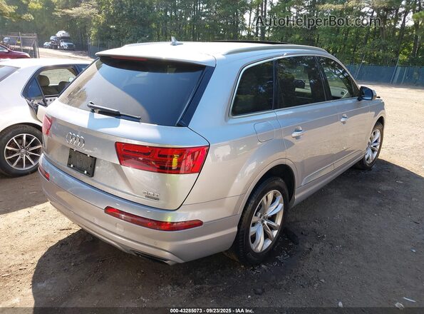 WA1LAAF72HD019815 2017 AUDI Q7 Серебряный Задняя правая четверть