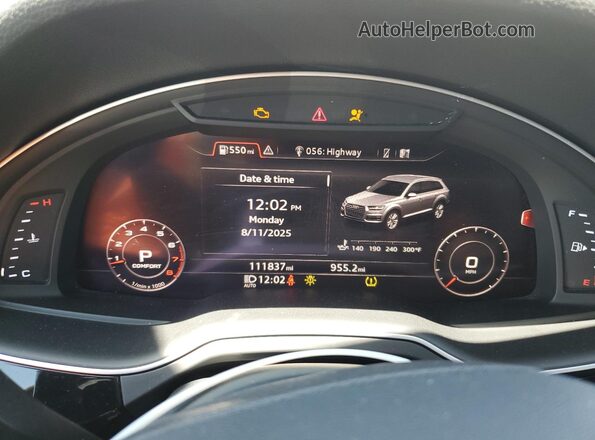WA1LAAF74JD039344 2018 AUDI Q7 White 