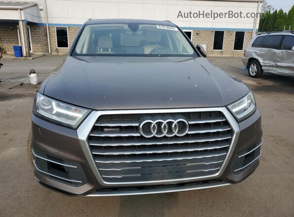 WA1LAAF7XJD054480 2018 AUDI Q7 Gray 