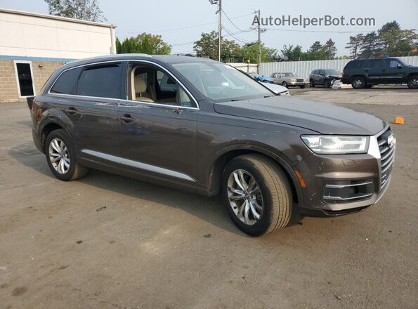 WA1LAAF7XJD054480 2018 AUDI Q7 Gray 