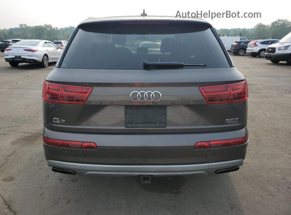 WA1LAAF7XJD054480 2018 AUDI Q7 Gray 