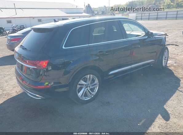 WA1LJAF77MD022834 2021 AUDI Q7 Black უკანა მარჯვენა
