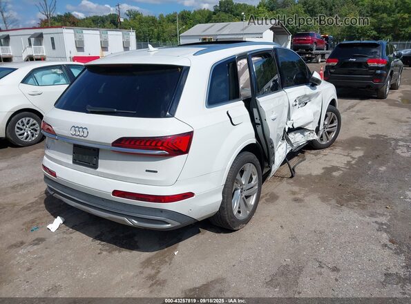 WA1LXAF72MD014140 2021 AUDI Q7 White უკანა მარჯვენა