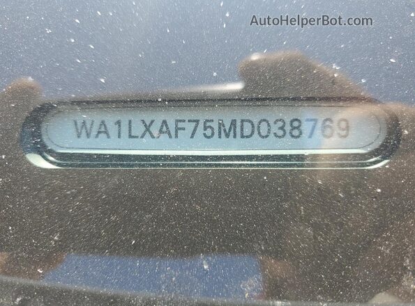 WA1LXAF75MD038769 2021 AUDI Q7 White 