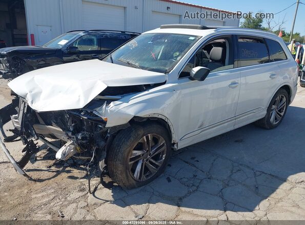 WA1LXAF77LD002743 2020 AUDI Q7 White Առջևի ձախ երեք քառորդ տեսարան