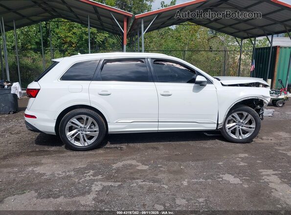 WA1LXAF77LD003469 2020 AUDI Q7 White Vista interior trasera