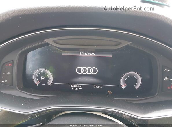 WA1LXAF77LD003469 2020 AUDI Q7 White Vista de los asientos traseros