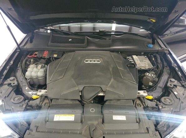 WA1LXAF78LD001343 2020 AUDI Q7 Black Widok komory silnika