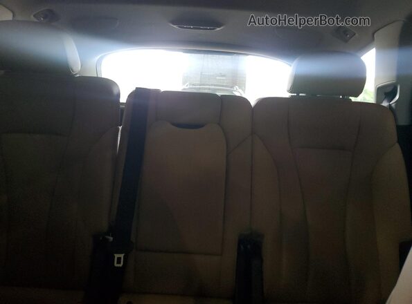 WA1LXAF78LD001343 2020 AUDI Q7 Black Widok tylnych siedzeń