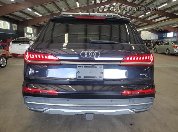 WA1LXAF78LD001343 2020 AUDI Q7 Black Widok z tyłu