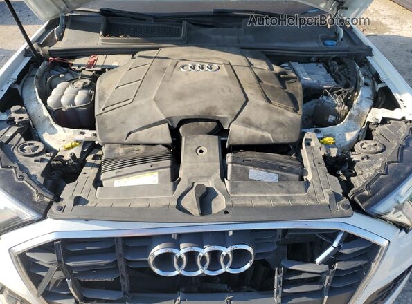 WA1LXAF79LD002453 2020 AUDI Q7 White Engine compartment view