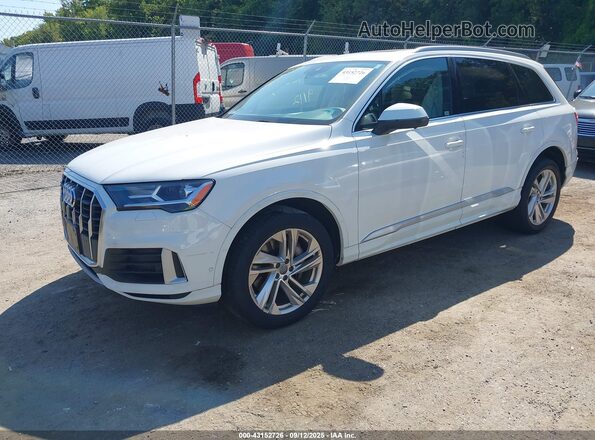 WA1LXAF79LD002825 2020 AUDI Q7 White Vista tres cuartos delantera izquierda