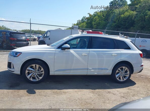 WA1LXAF79LD002825 2020 AUDI Q7 White Vista interior trasera