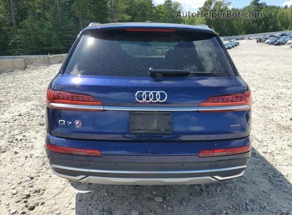 WA1LXBF75ND019985 2022 AUDI Q7 Синий 