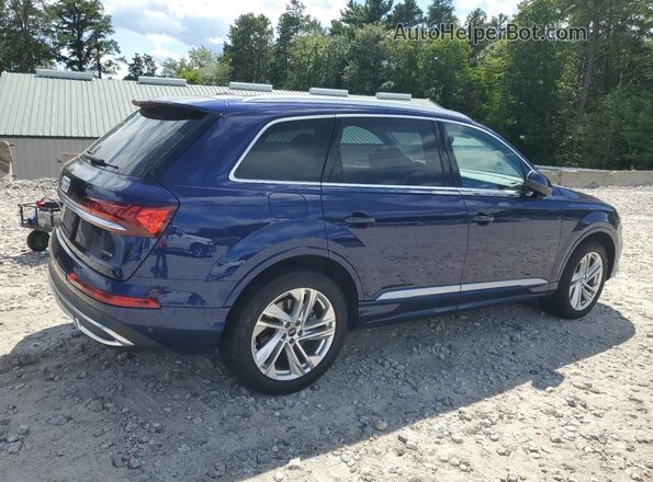 WA1LXBF75ND019985 2022 AUDI Q7 Синий 