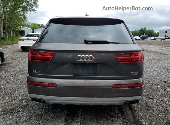 WA1VAAF72JD006304 2018 AUDI Q7 Brown 
